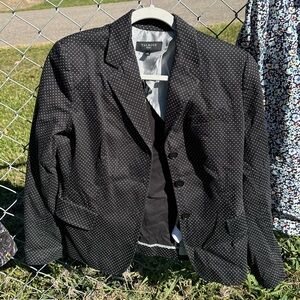 Talbots Women’s Petite Polk-A-Dot Blazer
